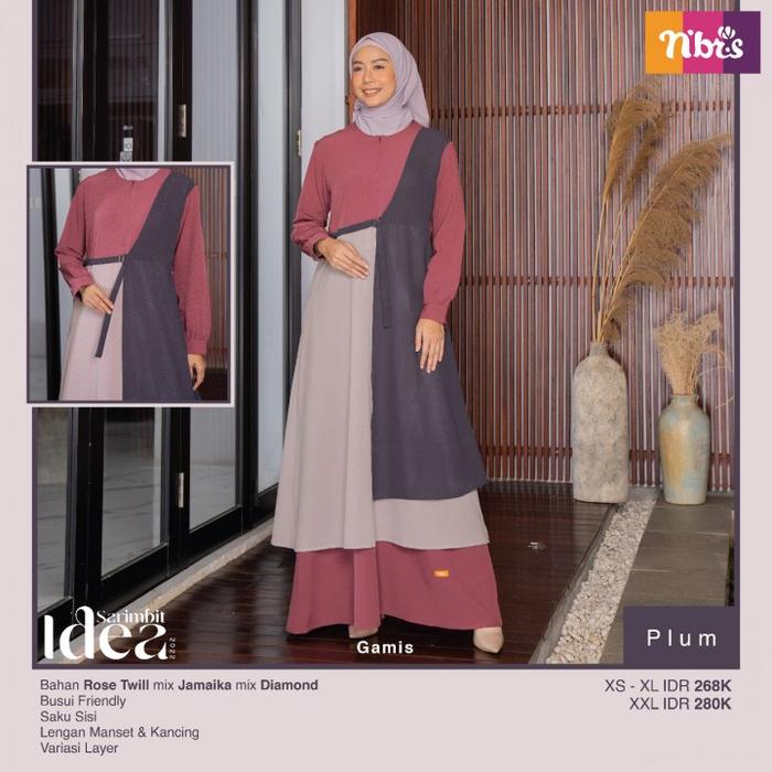 Gamis Muslimah Nibras Idea