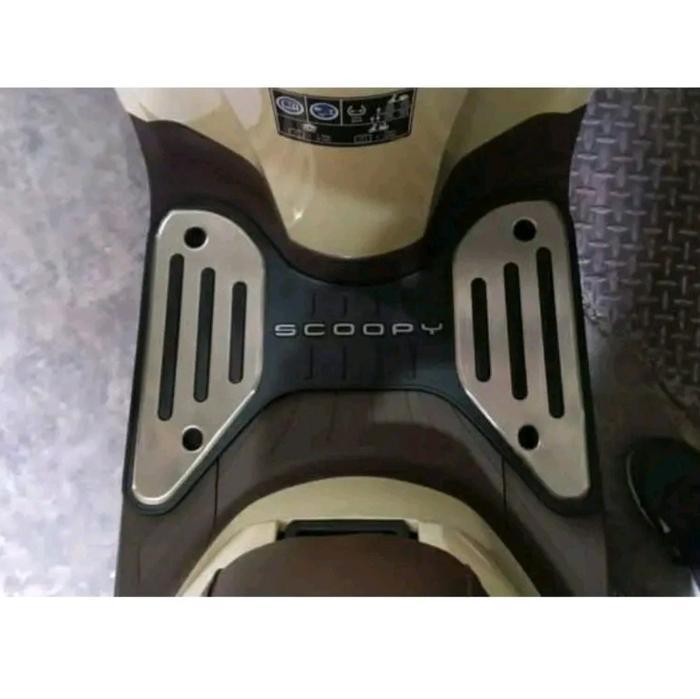 Pijakan Alas Kaki Karpet ORI AHM Motor Honda Scoopy New 2021 2022 2023 2024  Fashion Stylish Prestig