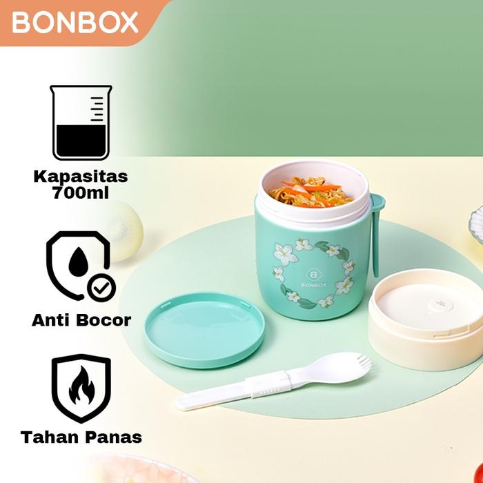 BONBOX Kotak Makan Plastik Multifungsi Lunch Box Susun Microwaveable Food Grade Material BTW30 BTW20