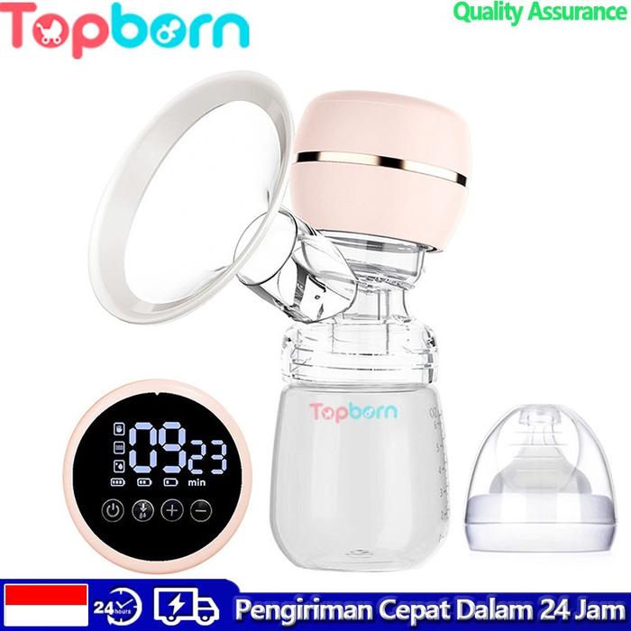 Topborn Pompa Payudara Elektrik Portable Multifrekuensi Getaran Pijat Dpt Dipakai Dikenakan -Indomul