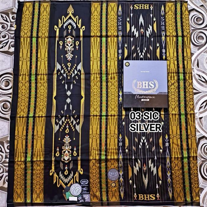 BHS MASTERPIECE GRADE SILVER MOTIF SIF SGA SGH SIC SGL JIE 100% ORIGINAL Mewah Sarung