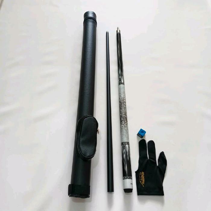 Stik stick billiard biliyard biliard bilyard paket komplit 11.5 mm carbon ...paket komplit   .tas bi