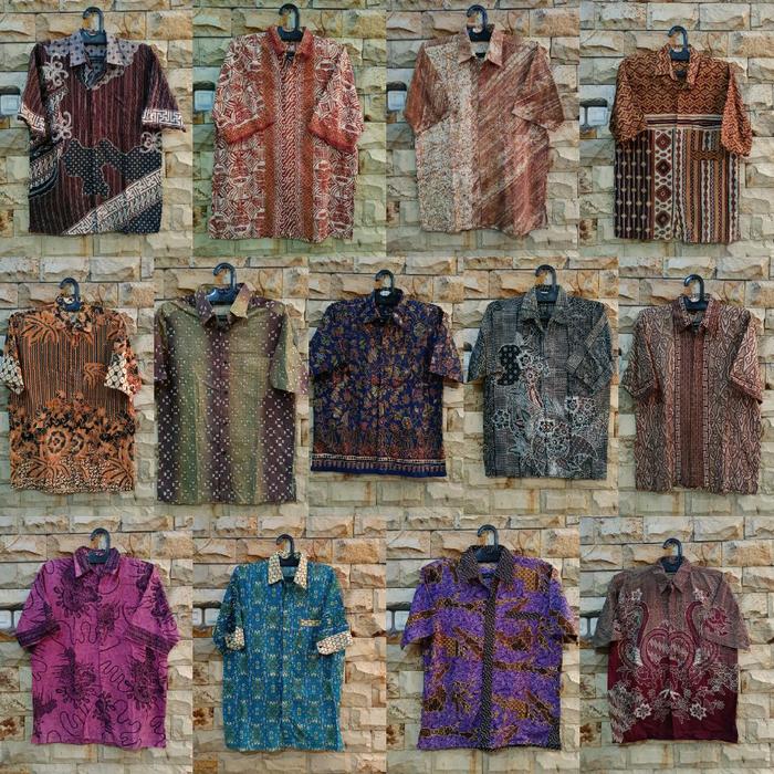 Preloved kemeja batik pria