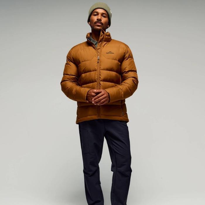Jaket Gunung Winter Duck Down Pria Kathmandu Men Epiq Down Jacket Bark Original