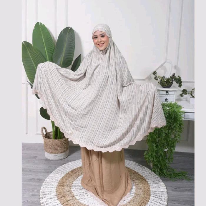 mukena & hijab with quality comfortable