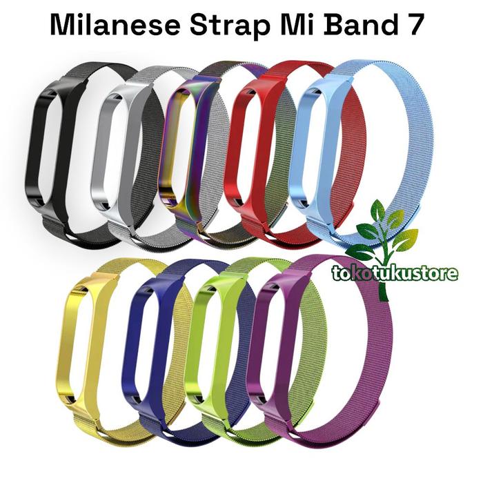 Milanese Strap Mi Band 7 Strap Mi Band 7 Stainless ABS