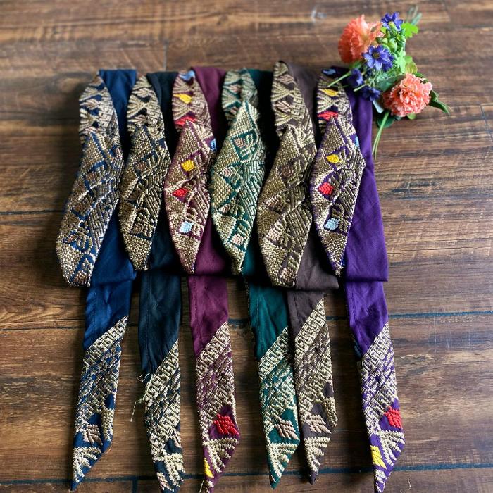 Udeng Setengah Jadi Songket | Udeng Songket