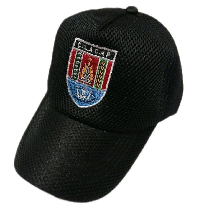TOPI DINAS LOGO KABUPATEN CILACAP FULL BORDIR ORIGINAL PREMIUM