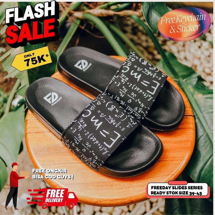 SANDAL FREEDAY EINSTEIN BLACK ORIGINAL