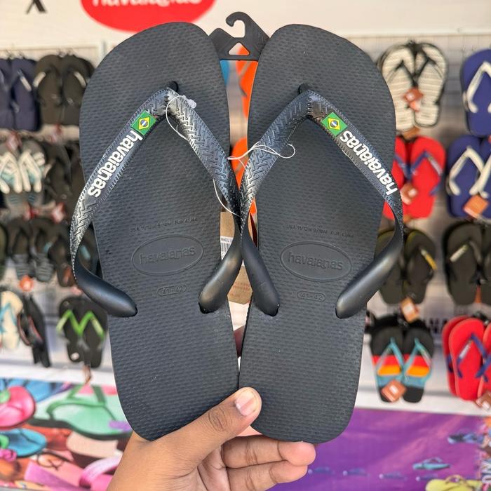 havaianas brazil logo fc original - sandal pria
