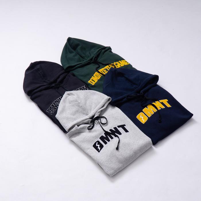 Dmnt Sweater Hoodie Obsidian Grey Terbaru