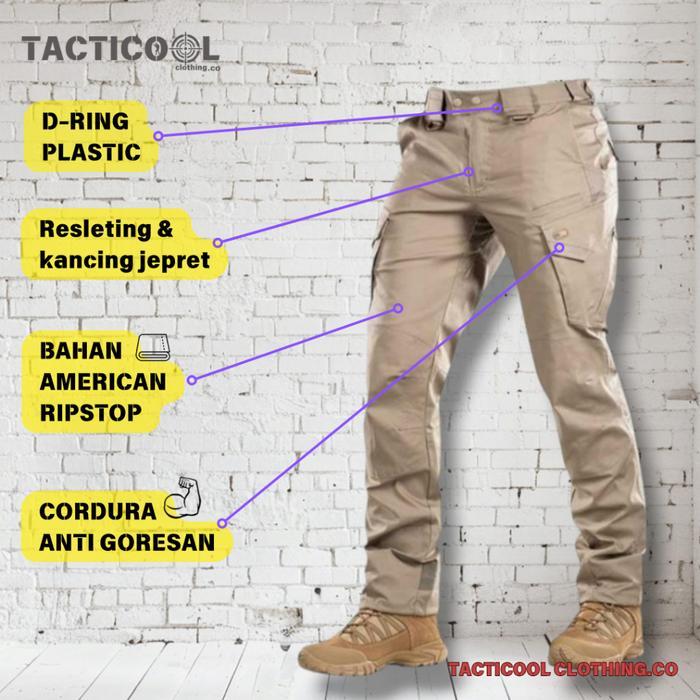 Celana Cargo Tactical Panjang Pria Cartenz M TAC Cargo 100% ORIGINAL Premium Outdoor Activities