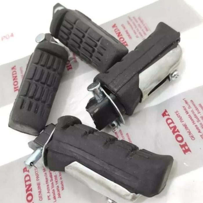 Terlaris Foot step/step karet 2 set Depan belakang satu set Honda Tiger Revo