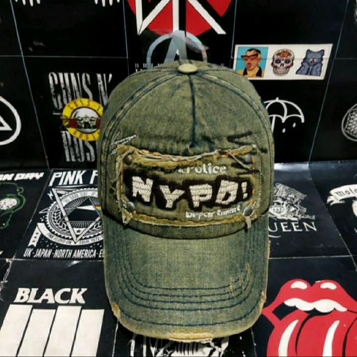 Topi import sport jeans ripped K-PRODUCT NYPD series