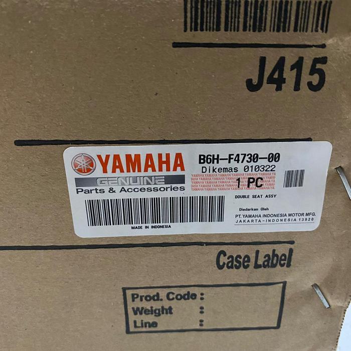 Double Seat ( Jok ) Yamaha All New Nmax ( B6H ) L1