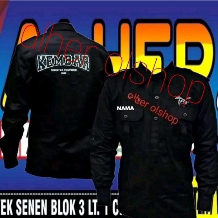 ready stok full bordir kemeja xtc kembar baju xtc kembar seragam xtc kembar baju seragam xtc kembar 