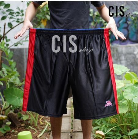 5Pcs Celana Kolor Pria Paragon Jumbo 80-100Kg  Big Size Wanita Pria - Shorts, Pendek Distro Santai C