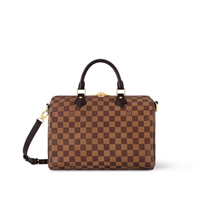 Louis Vuitton,Speedy Bandouliere 30 Bag,brwon