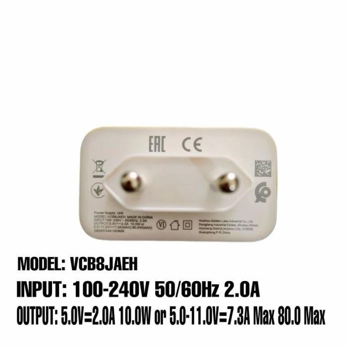 Kepala Charger Kompatibel Untuk 65 Watt 80 Watt 180 Watt Disertai Dengan Kabel Super Dart USB Type C