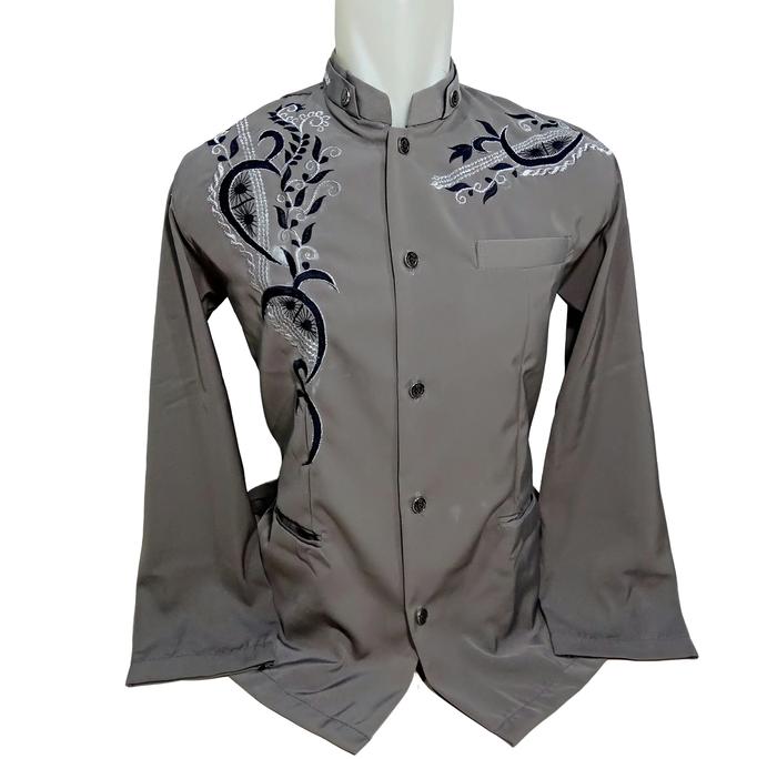 Zayyan - jasko pria dewasa motif bordir bigsize ukuran jumbo new arrival Rekomendasi Fashion Muslim 