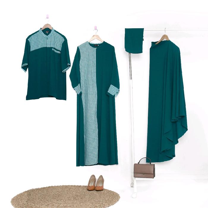 Gamis Anum Set Couple, Gamis Couple Pasutri, Gamis Couple Adem, Gamis Terbaru