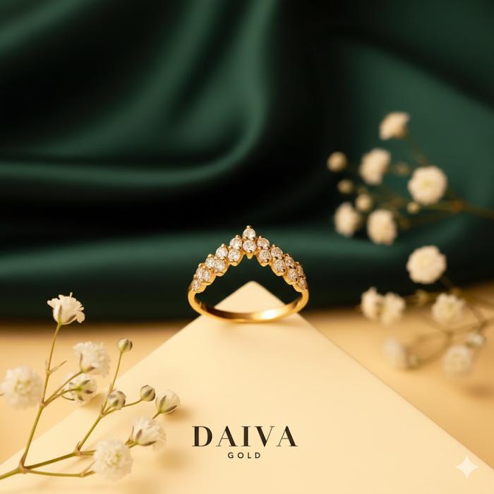 [BIG SALE] [CINCIN AUREL/FUJI] Cincin Emas Asli Emine Kadar 750/17k - Size (10,12,14.5) (IB)