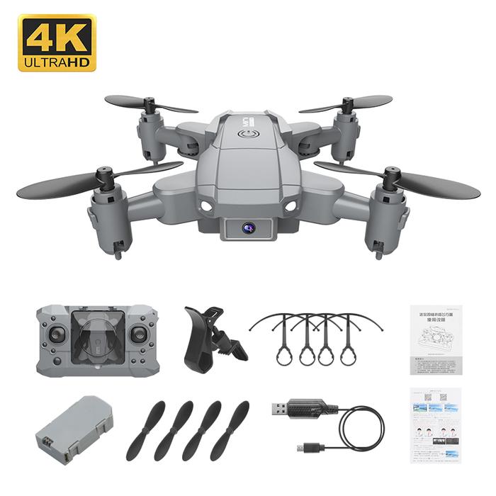 Drone Mini KY905 dengan Kamera 4K HD Quadcopter Lipat Satu Tombol