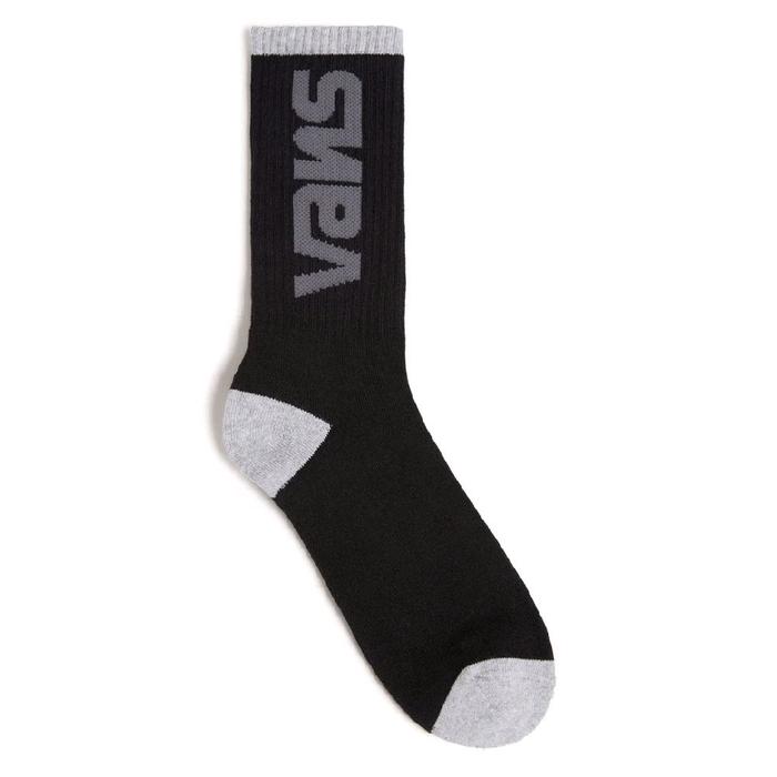 Vans hovley crew sock 1 pair unisex original kaos kaki kasual Panjang Tebal pria wanita