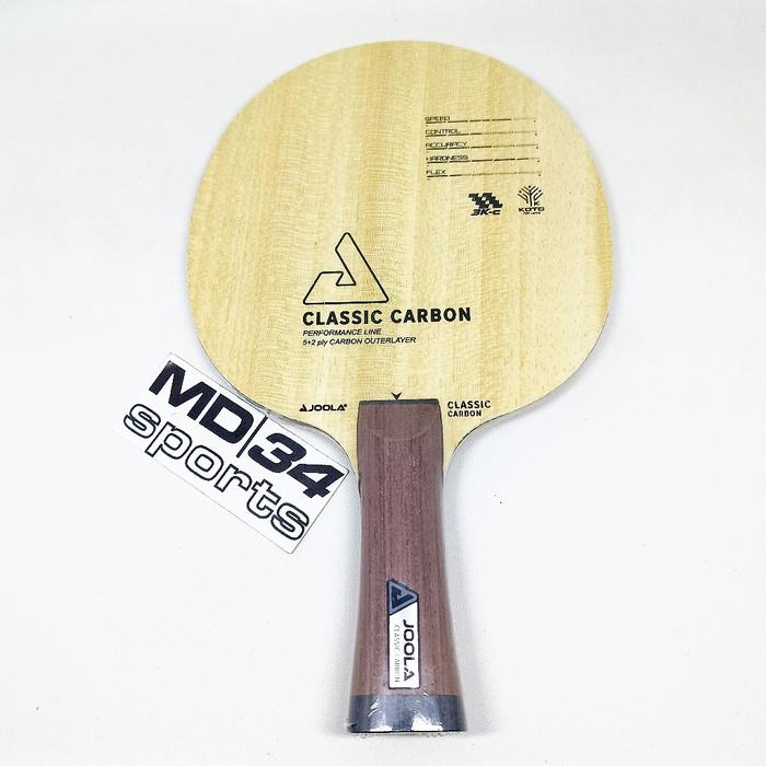 KAYU JOOLA CLASSIC CARBON OFF - Kayu / Blade / Bet Pingpong Murah