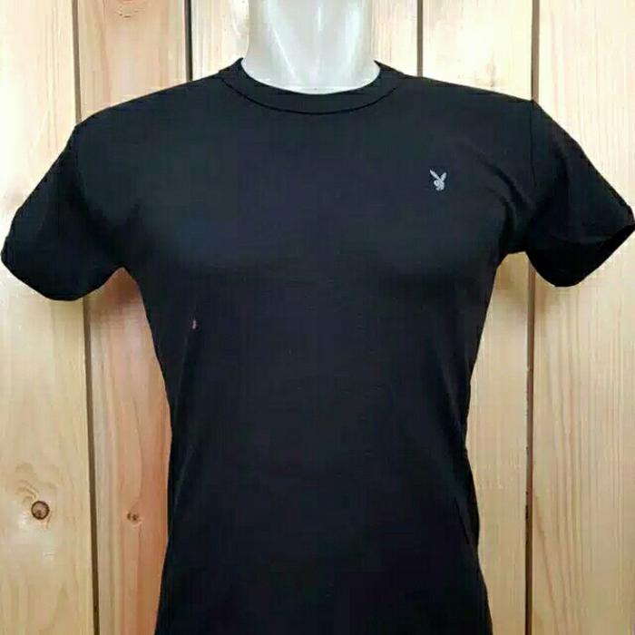 Terlaris- Kaos Oblong Playboy Kaos Dalam Pria Jumbo Bigsize Xxl Xxxl Crew Neck -Gratisongkir