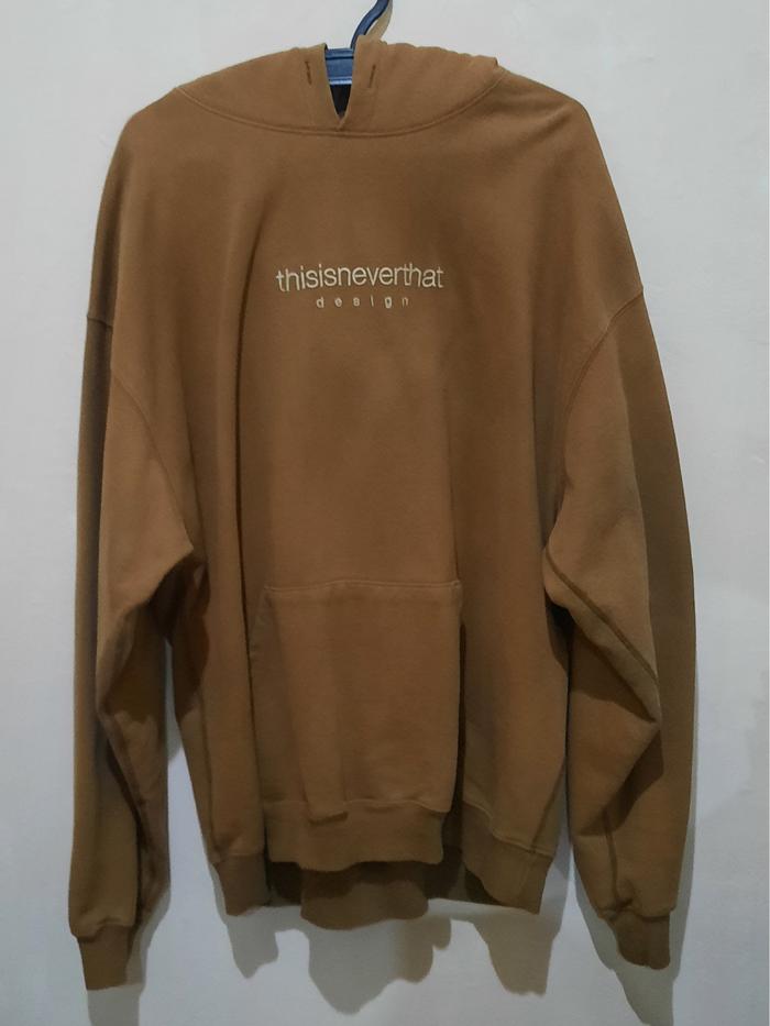 This is Never That Hoodie T - Logo Design Oversize Heavy Cotton