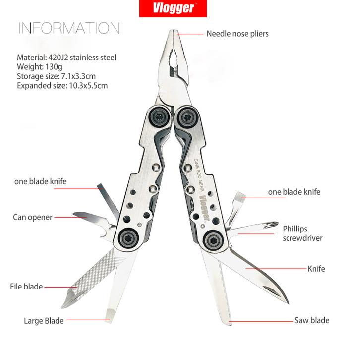 Vlogger Camera Accessories Tool KIT Multi functional combination