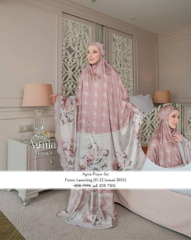 Mukena Aghnia Mocca By Masya