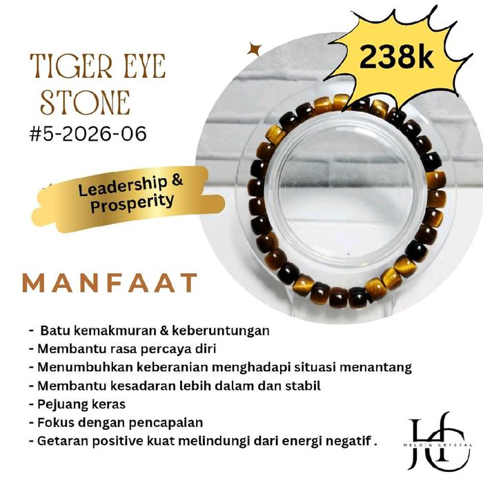 TIGER EYE STONE BRACELET ORIGINAL STONE