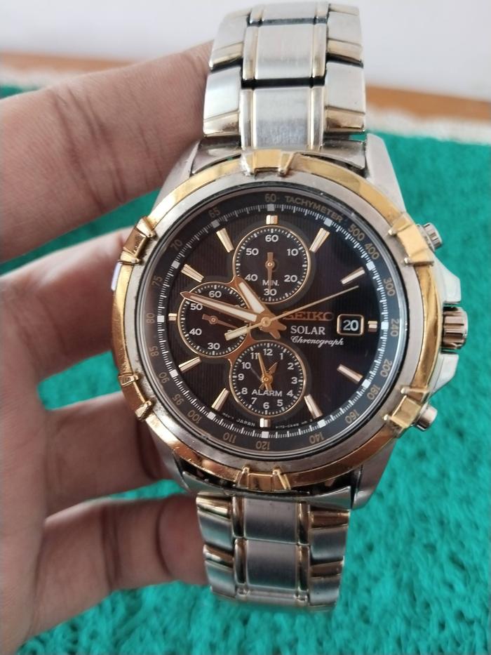 Ori Seiko Chronograph Solar
