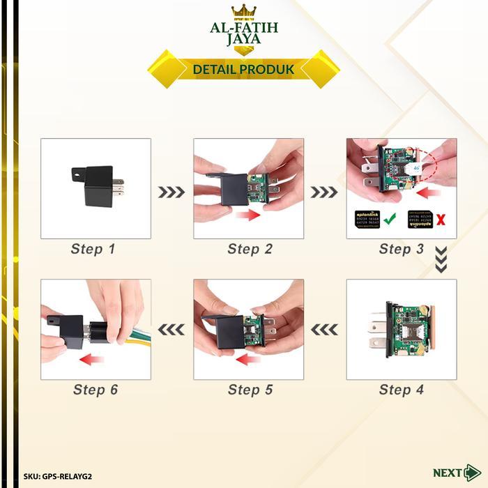 Smart Gps Tracker Relay H325 Mv720 Perangkat Pelacak Lokasi Posisi Dan Rekam Suara Voice Recording R