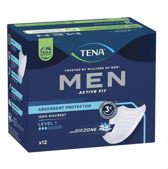 Tena Men Pads Level 1 - 12 Pack. Diaper Pria #Gratisongkir