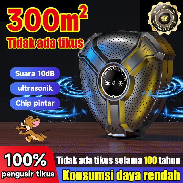 300 meter 100% pemusnahan tikus Pengusir Tikus pengusir nyamuk Pengusir tikus Ultrasonic