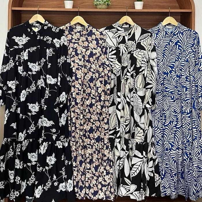 Gamis Arnita Panjang berbagai macam motif
