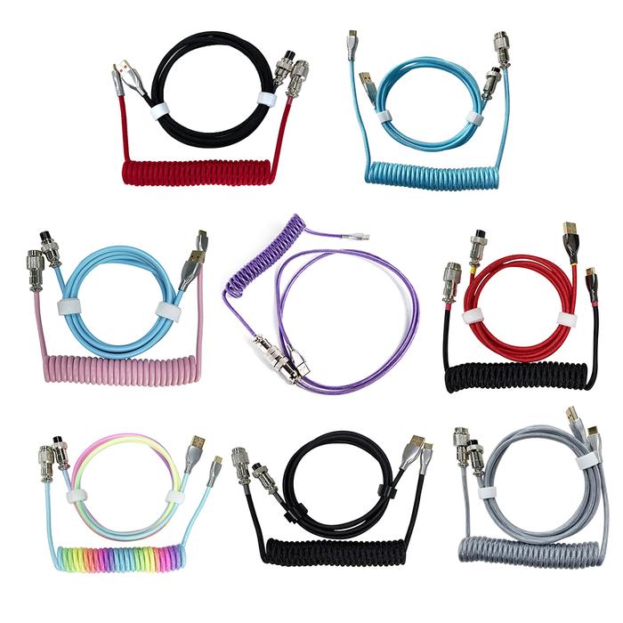 Type C USB Cable Mechanical Keyboard Computer Type-C USB Aviator