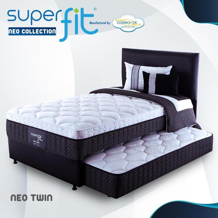Comforta Superfit Springbed Bed Sorong Neo Twin Full Set 100 / 120