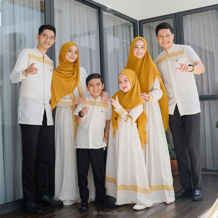 DIENNA KAIRO 1 DRESS ONLY - BAJU COUPLE DEWAS - DRESS MOM / DEWASA -DRESS COUPLE SARIMBIT KELUARGA -