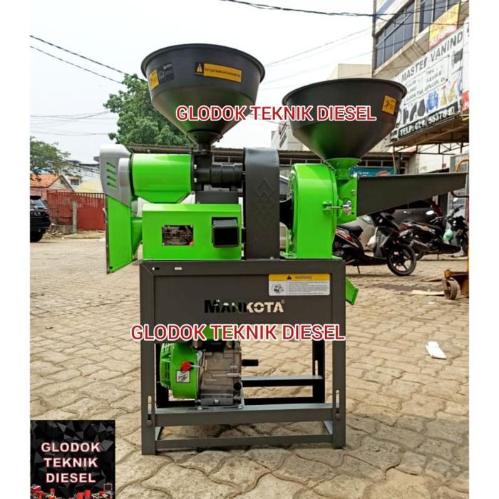 MESIN GILING PADI DAN PENEPUNG KD-500 WG MAHKOTA ORIGINAL