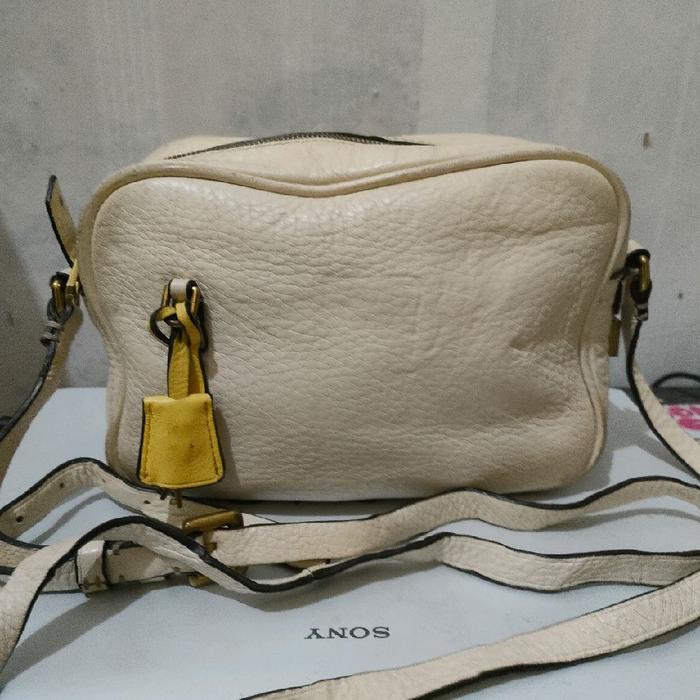 tas preloved camera bag kulit asli