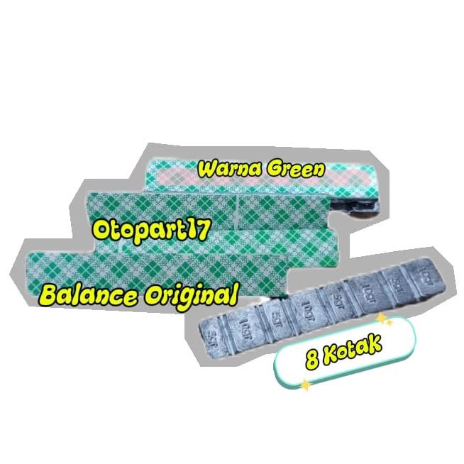 Timah Balance Tempel Whell Balancing 10 & 5 Gram untuk Pemberat Pancing dengan Double Tape Original