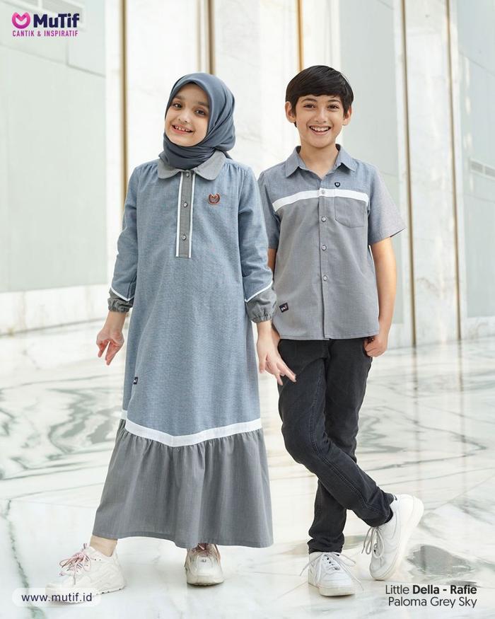 GAMIS ANAK MUTIF DELLA / GAMIS ANAK DELLA BY MUTIF / GAMIS ANAK MUTIF TERBARU / GAMIS ANAK MUTIF DIS