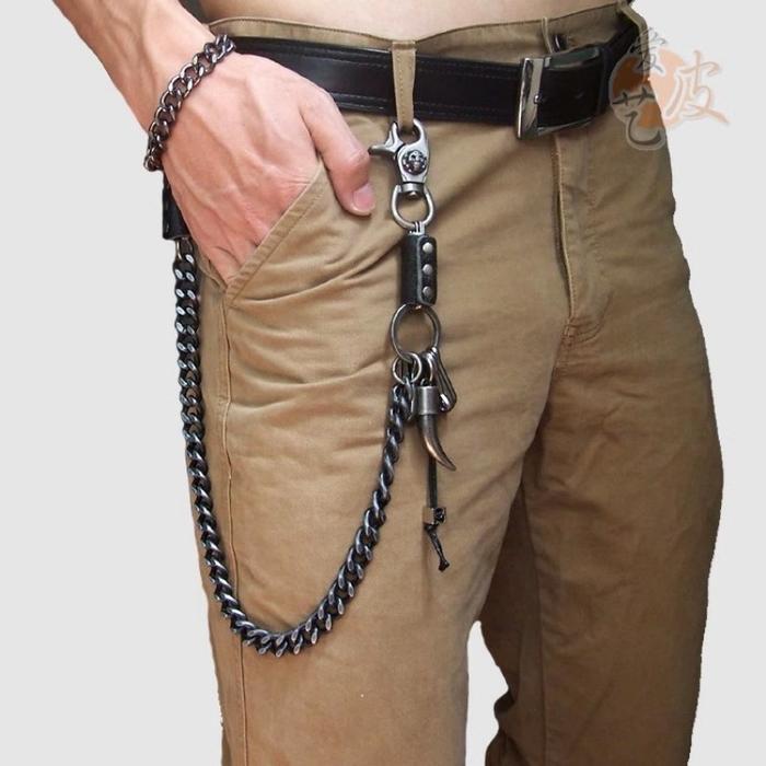 Rantai Celana Chain Dompet Rantai Celana Dompet Rantai Dompet Dompet Rantai Pria