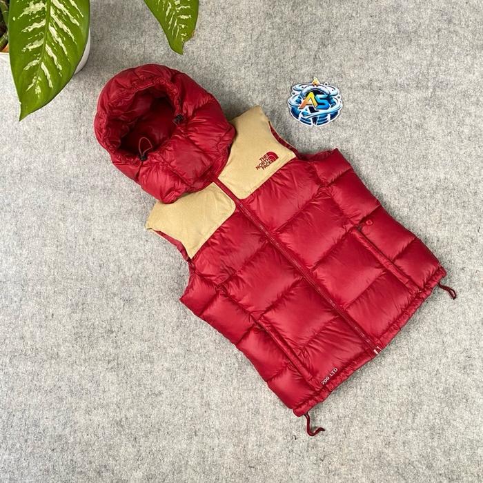 Rompi vest puffer ultralight goose down the North Face nuptse alpha limited edition hooded super ca