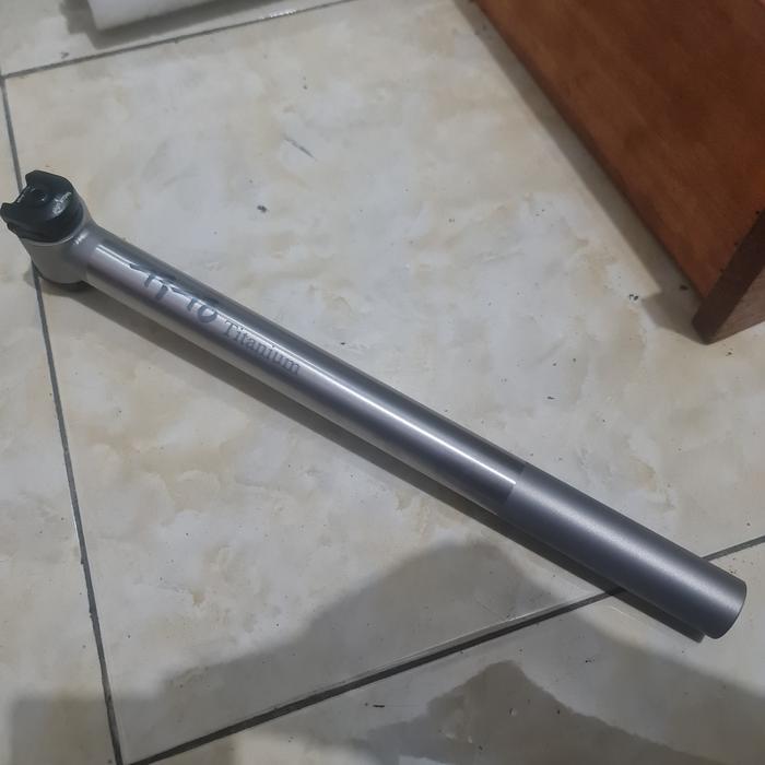 Seatpost Titanium 27.2 0derajat 350mm buat dean lynskey litespeed van nicolas dll TAD178