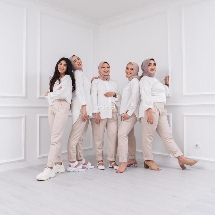 HAICLO E-Bizza Pants Size XL | Celana Basic | Office Look terlaris